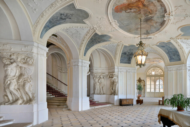 Interiéry zámku Ploskovice